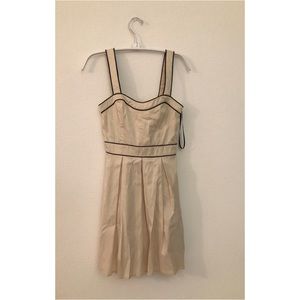 Bebe cream dress
